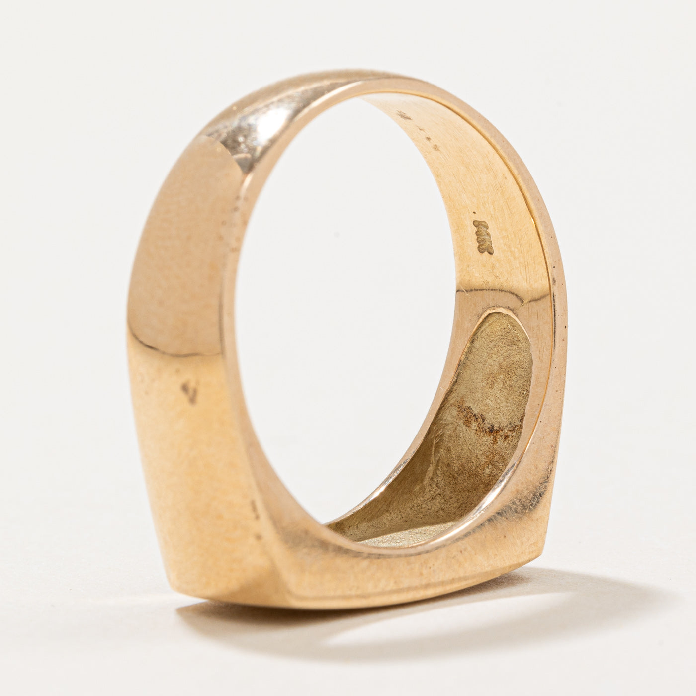 Diamond Star Signet Ring | 0.02ct | SZ 10.25 |