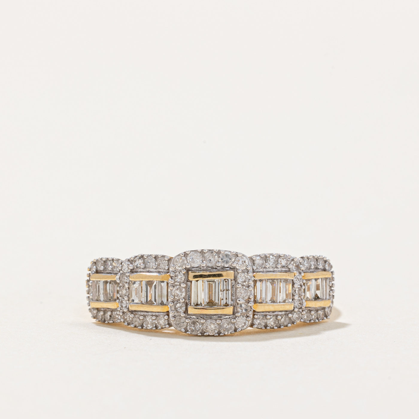 Diamond Cocktail Ring | 0.59ctw | SZ 7.25 |