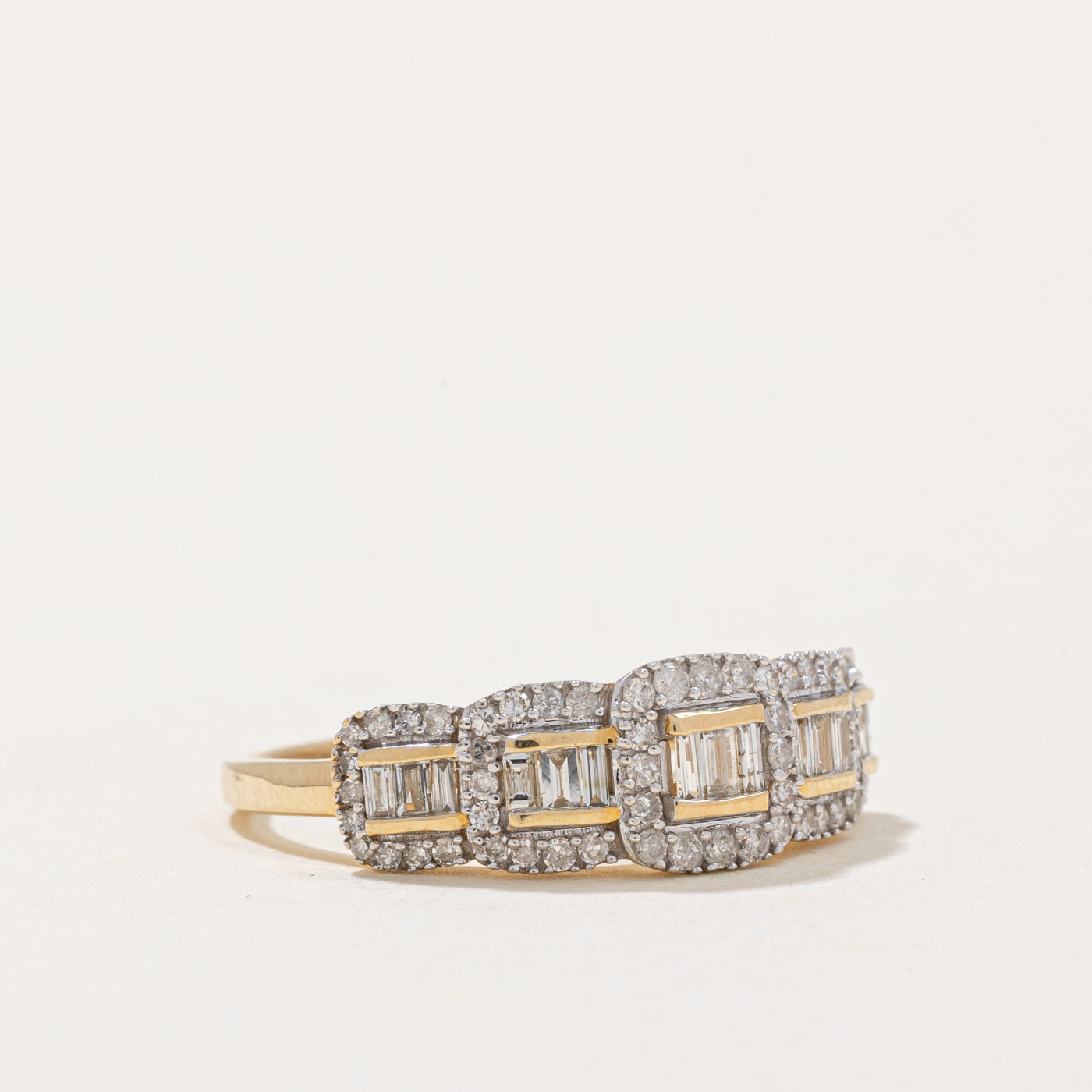 Diamond Cocktail Ring | 0.59ctw | SZ 7.25 |
