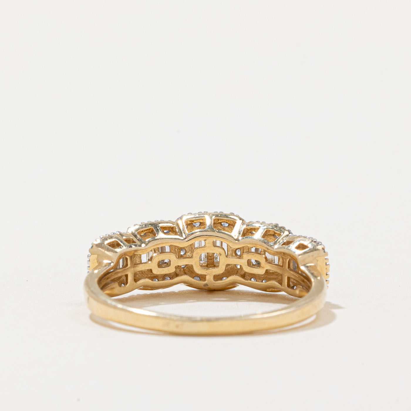 Diamond Cocktail Ring | 0.59ctw | SZ 7.25 |