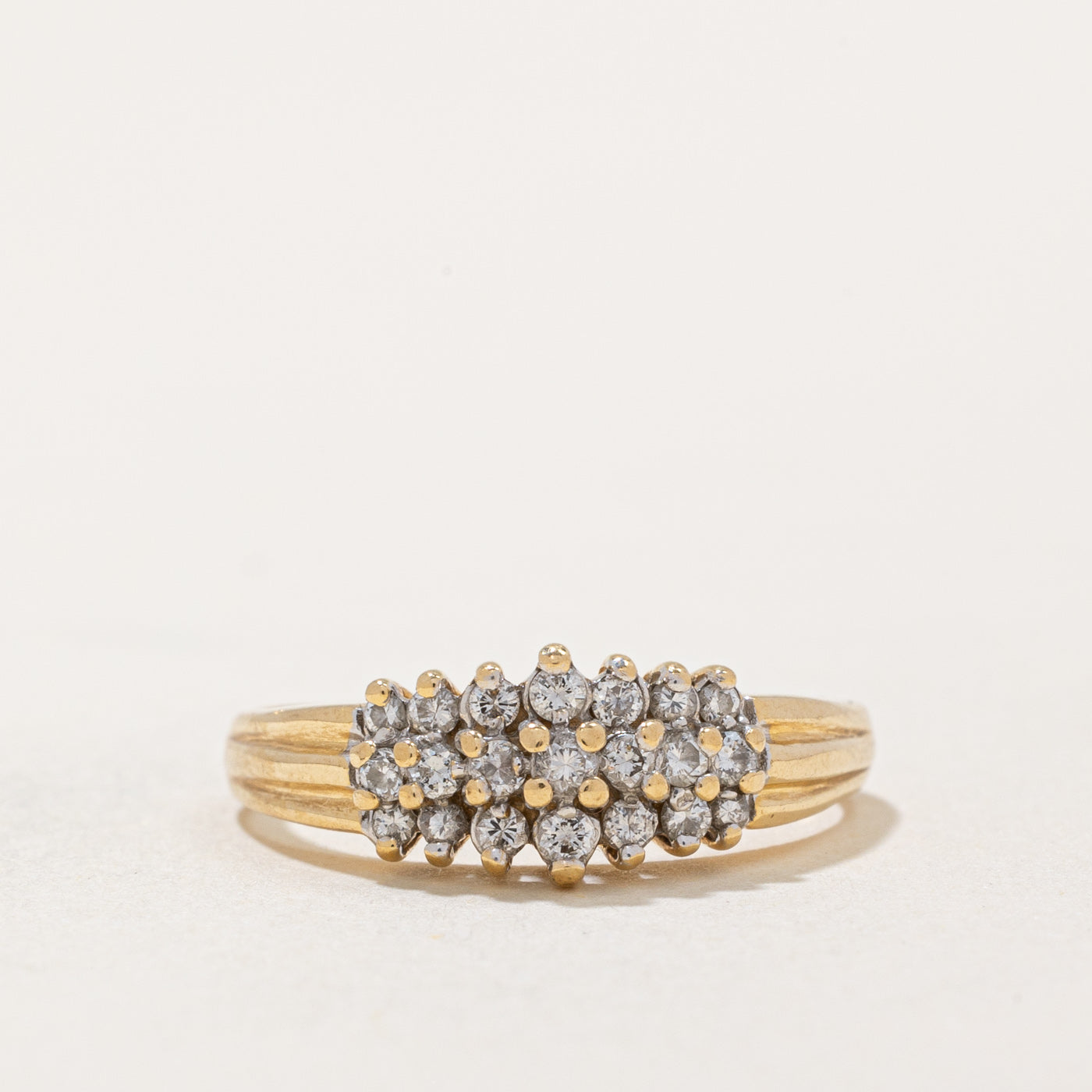 Diamond Cocktail Ring | 0.25ctw | SZ 5.75 |