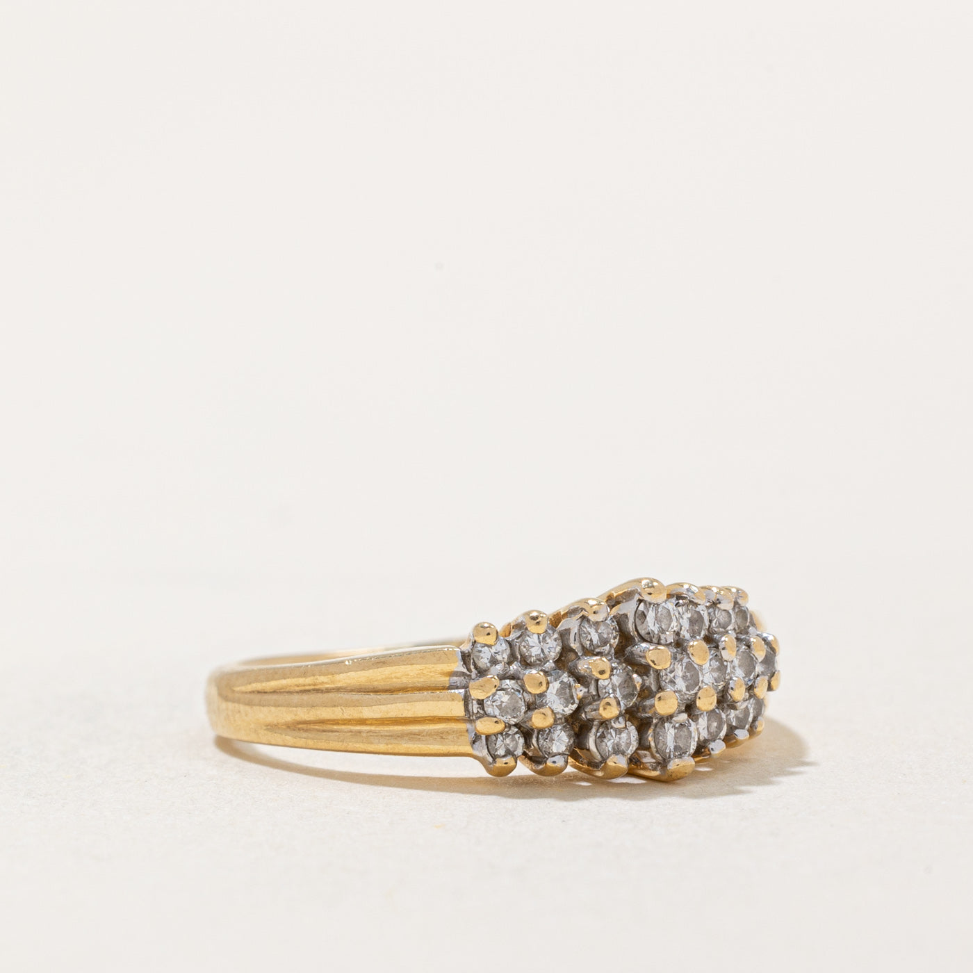 Diamond Cocktail Ring | 0.25ctw | SZ 5.75 |