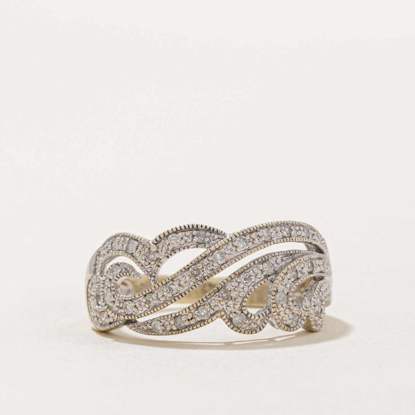 Diamond Cocktail Ring | 0.30ctw | SZ 7.25 |