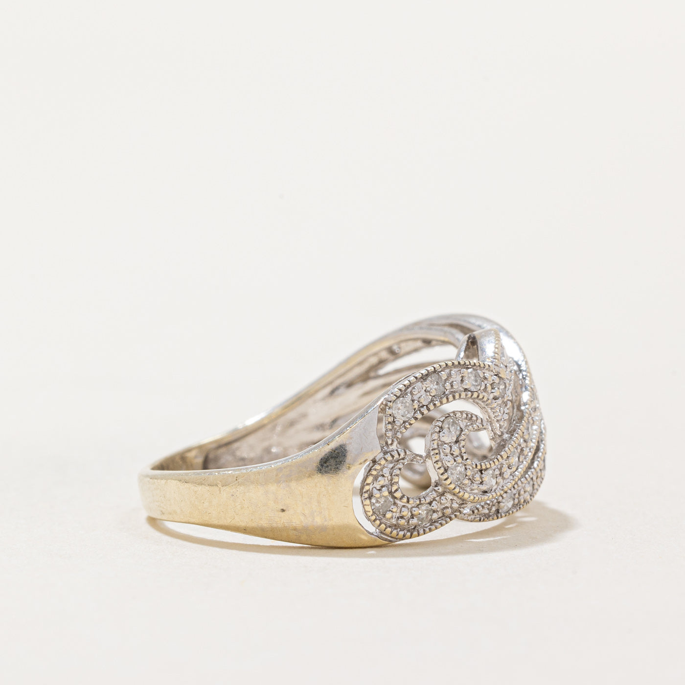 Diamond Cocktail Ring | 0.30ctw | SZ 7.25 |