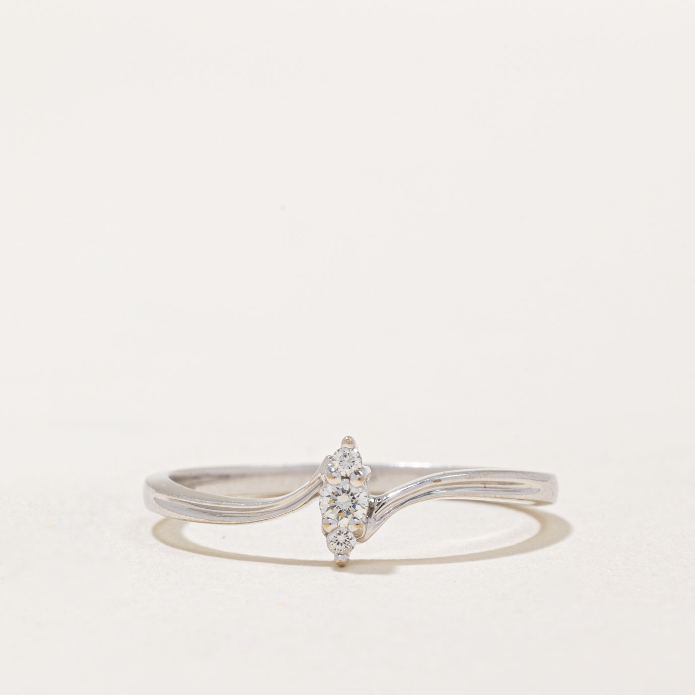 Diamond Marquise Shaped Ring | 0.07ctw | SZ 7.25 |