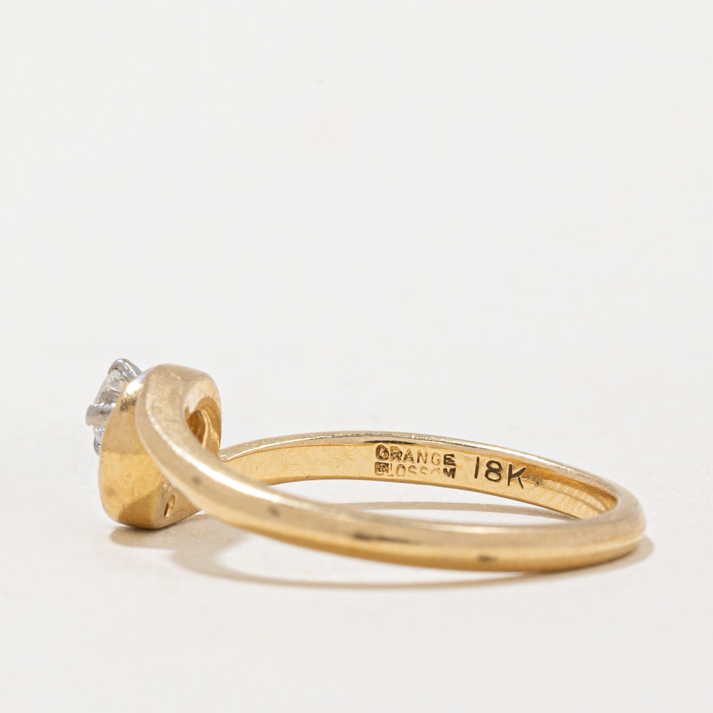 Diamond Bypass Ring | 0.12ctw | SZ 5.75 |