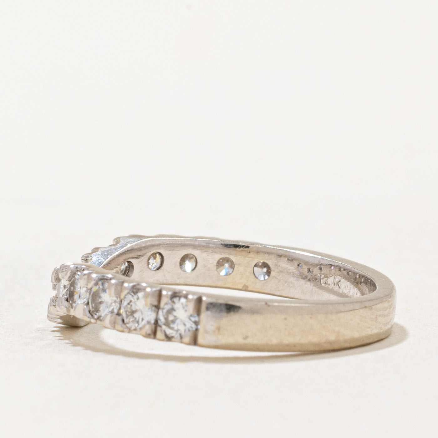 Diamond Chevron Ring | 0.52ctw | SZ 3.75 |