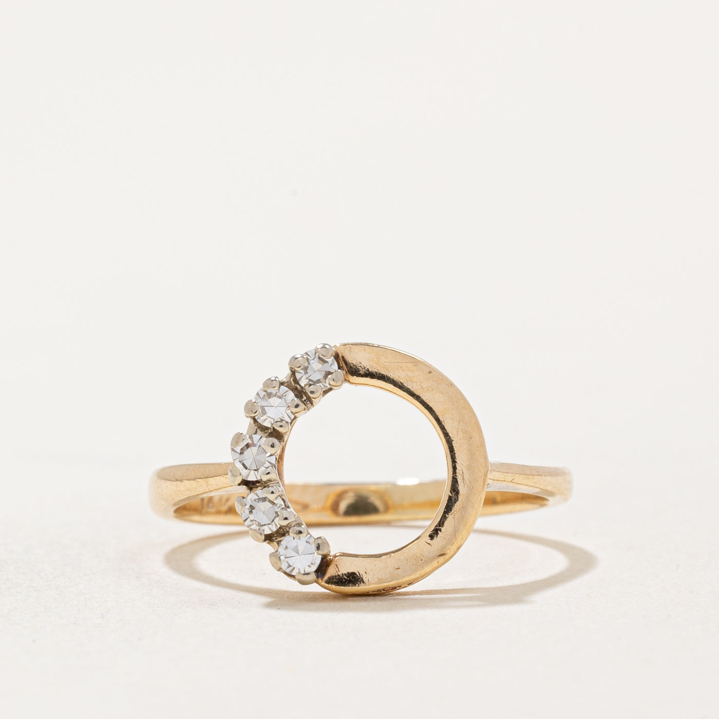 Diamond Circle Ring | 0.10ctw | SZ 4.25 |