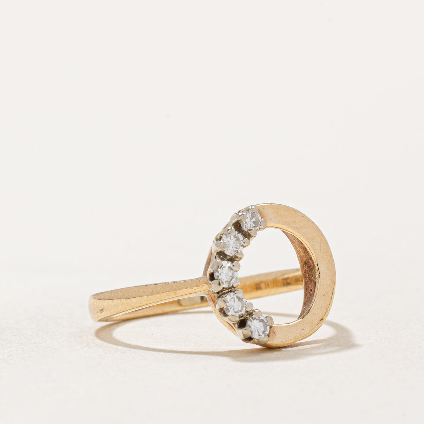 Diamond Circle Ring | 0.10ctw | SZ 4.25 |