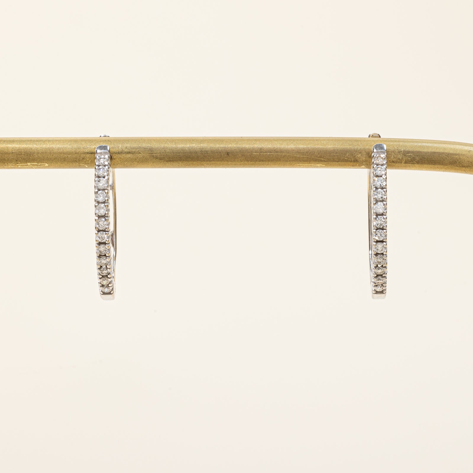 Diamond Hoop Earrings | 0.24ctw |