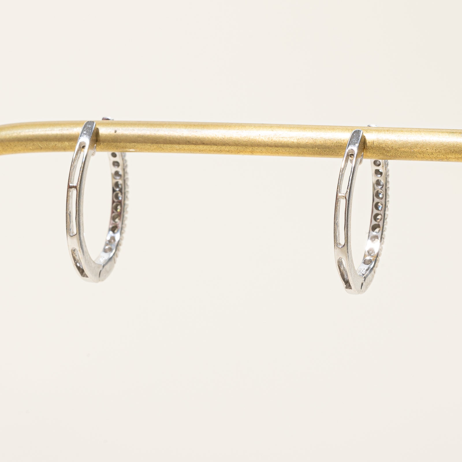 Diamond Hoop Earrings | 0.24ctw |