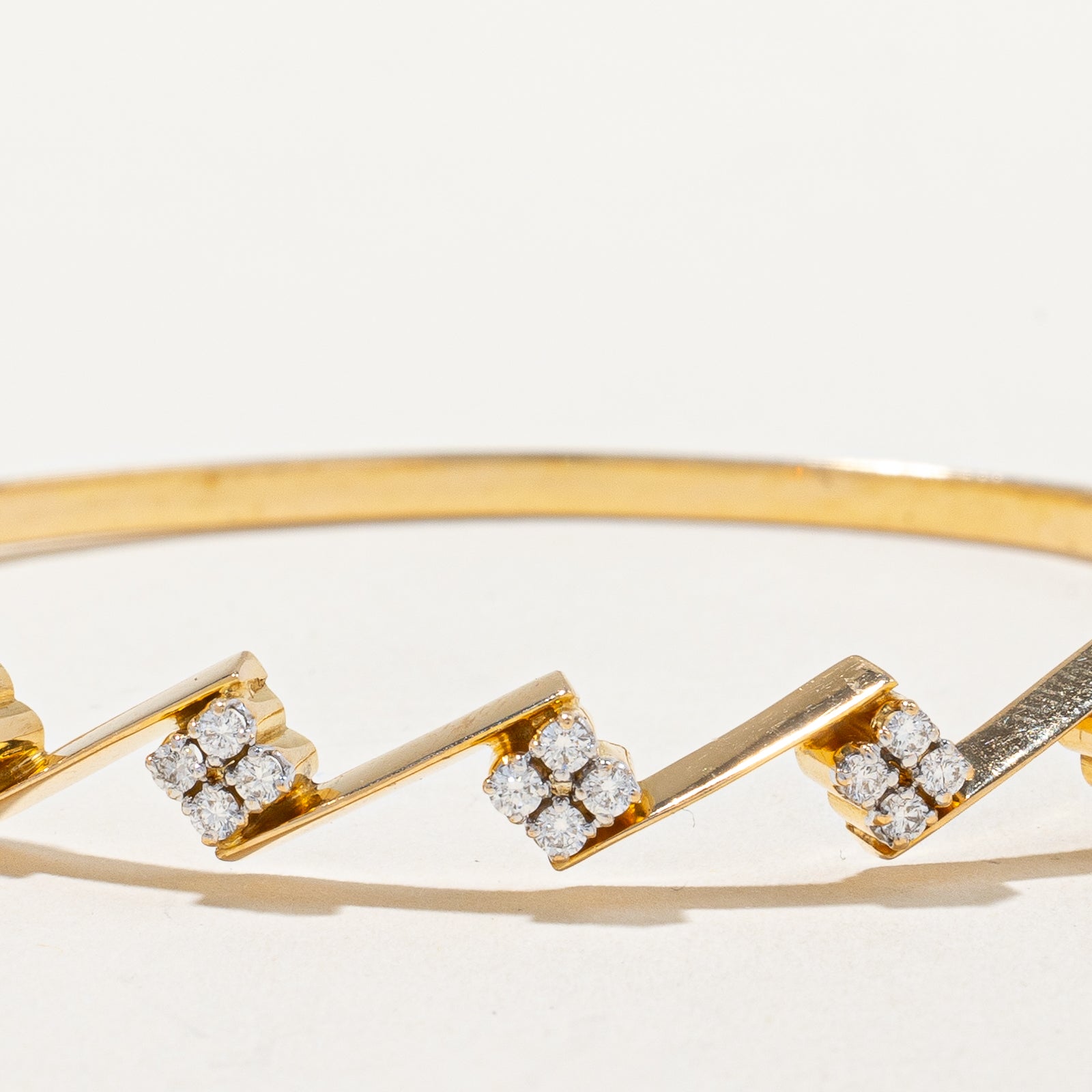 Diamond Bangle | 0.37ctw | 7" |