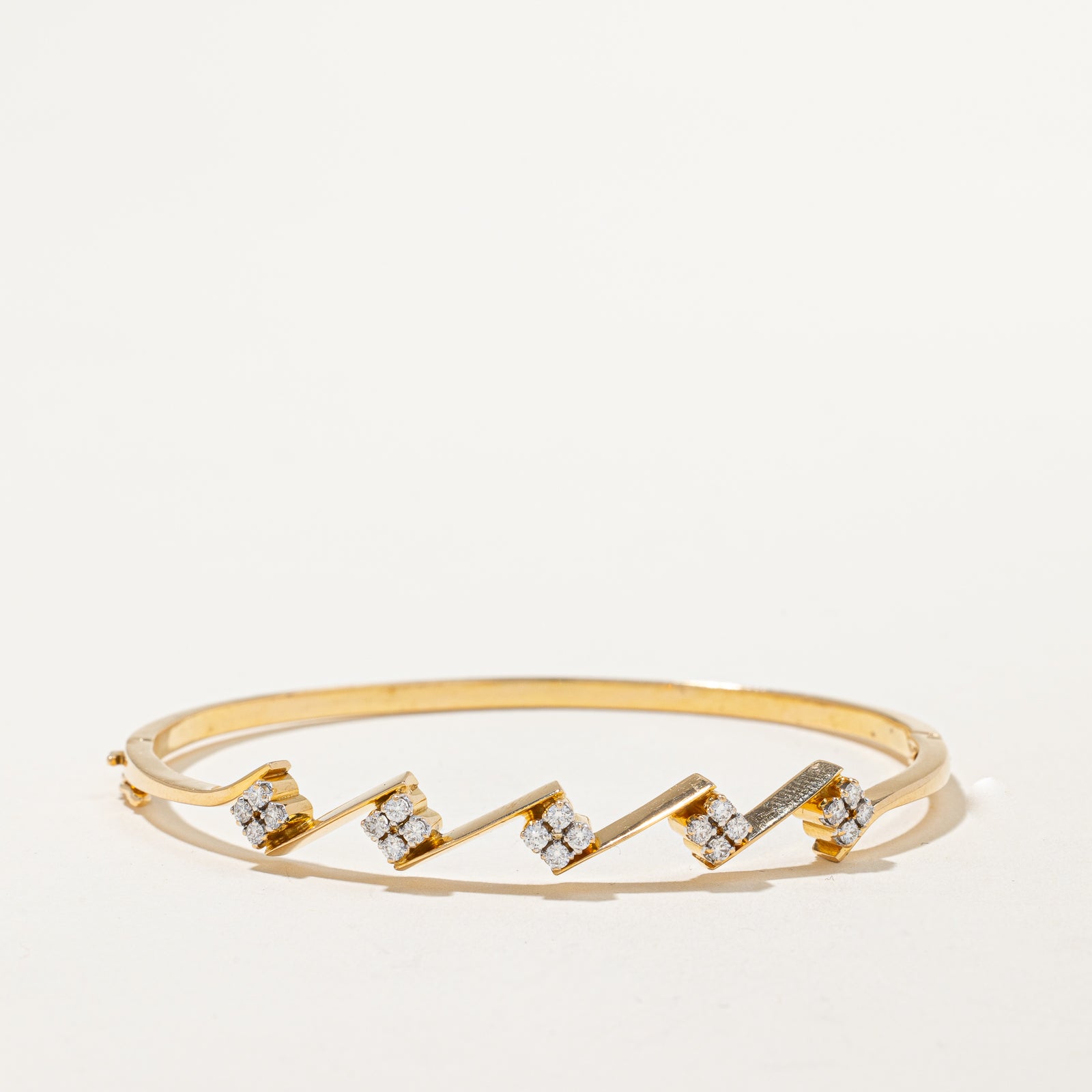 Diamond Bangle | 0.37ctw | 7" |