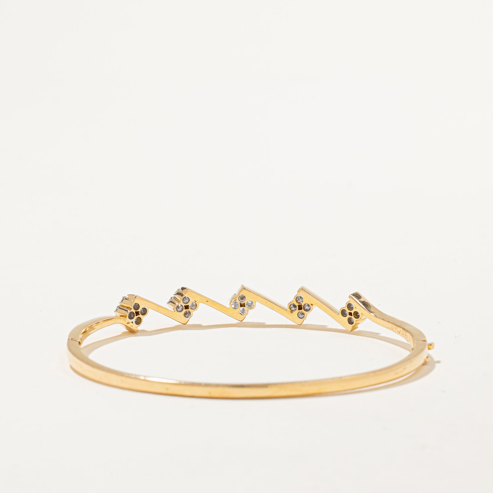 Diamond Bangle | 0.37ctw | 7" |