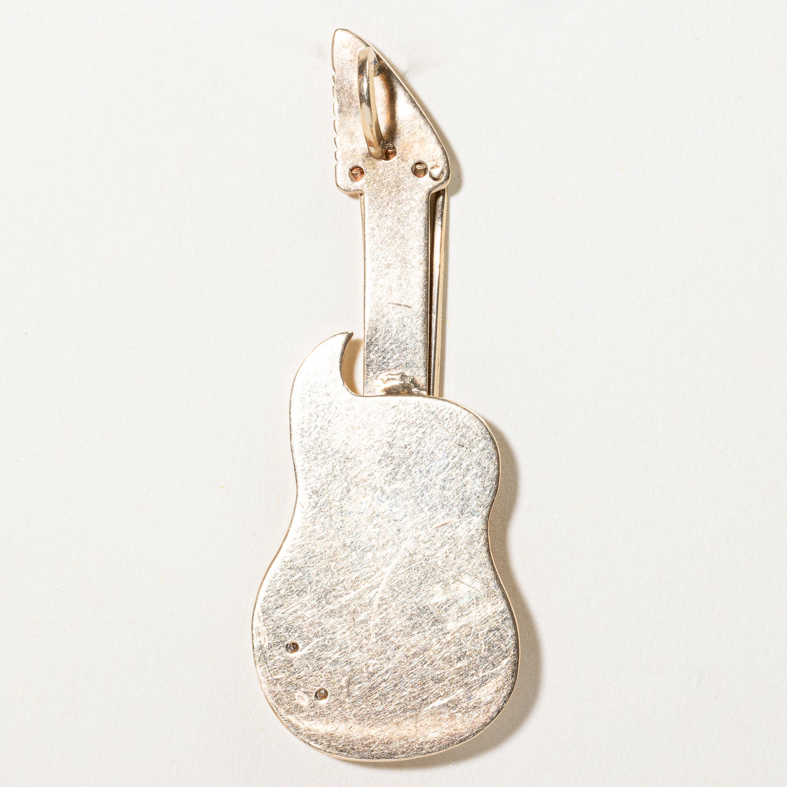 Diamond Guitar Pendant | 0.01ctw |