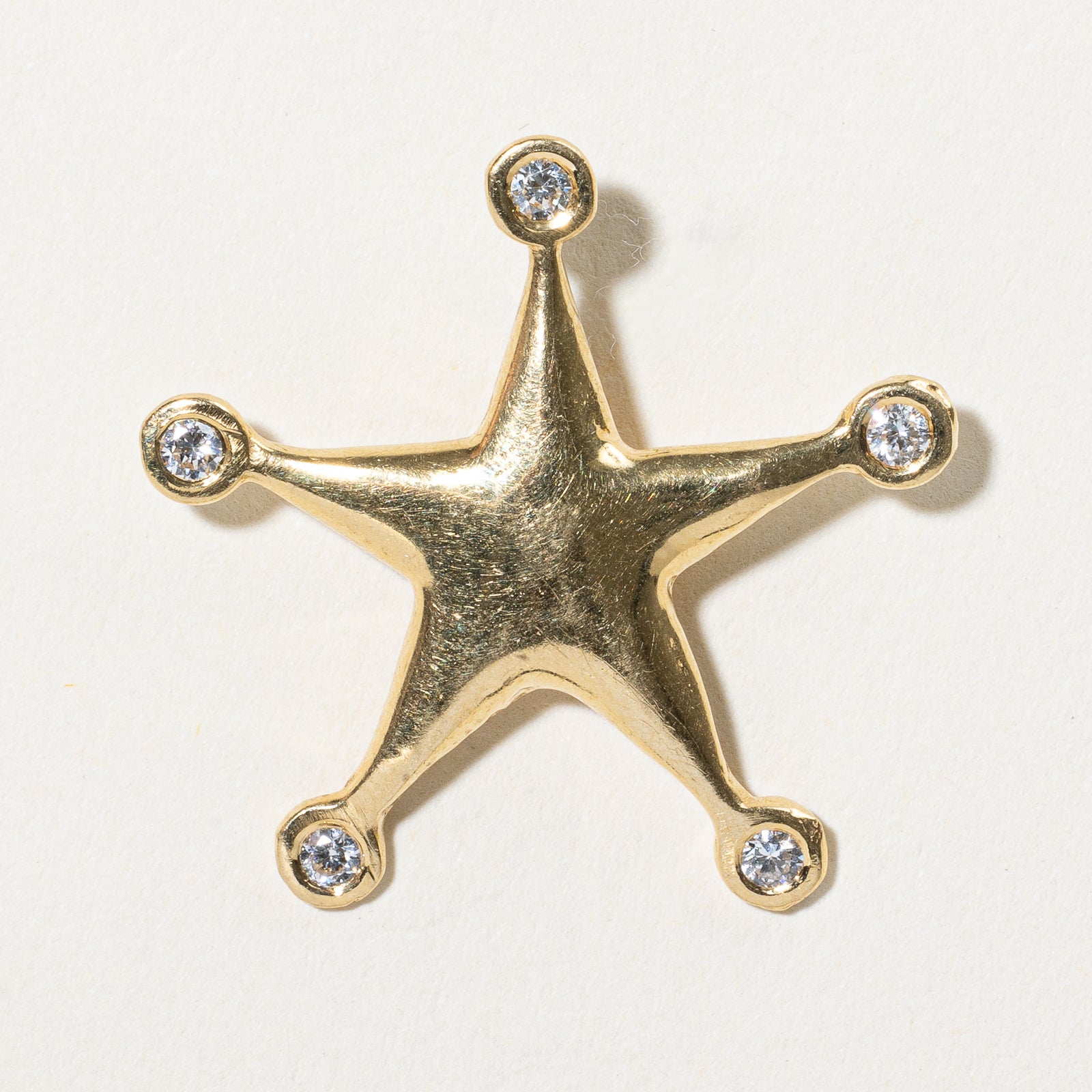Diamond Star Pendant | 0.16ctw |