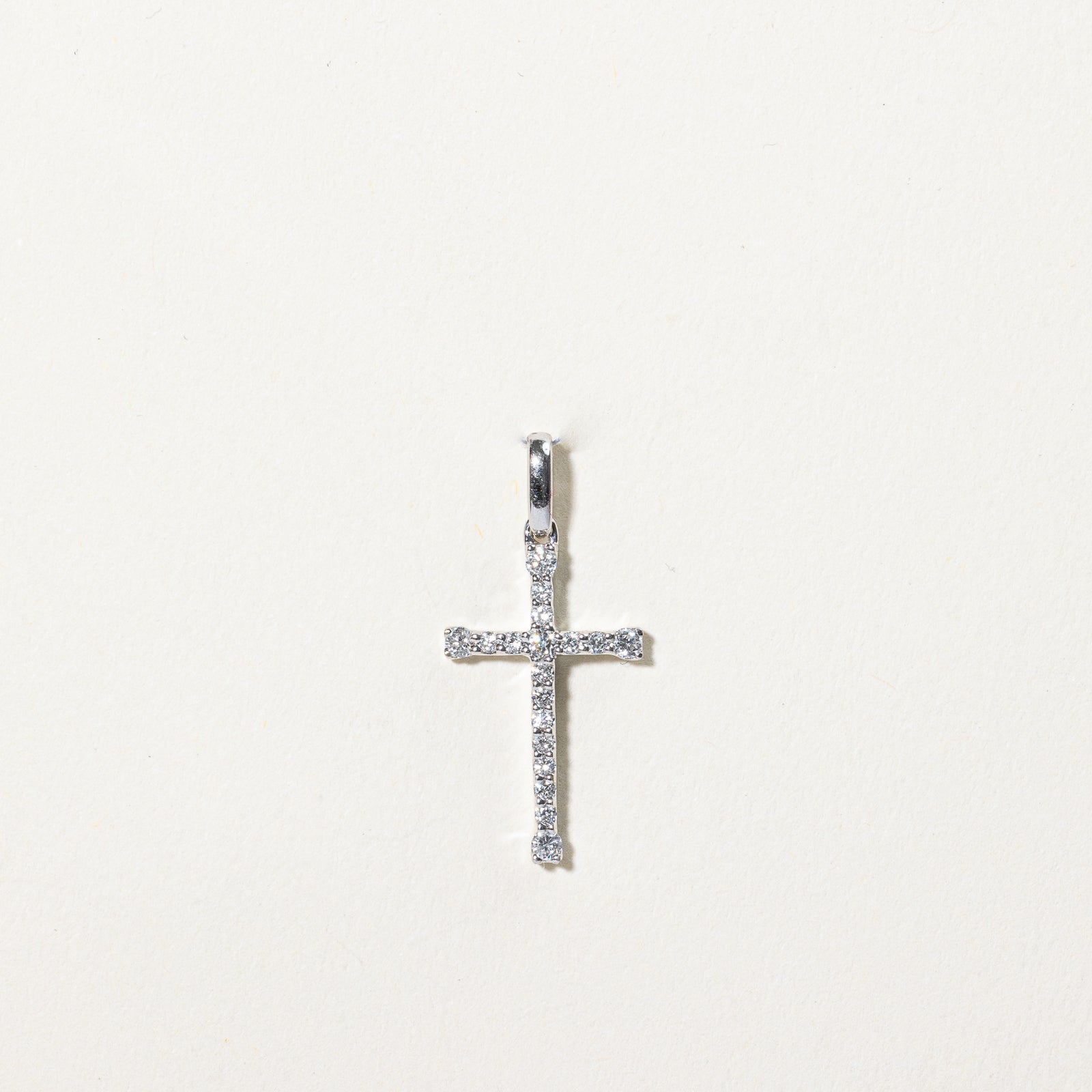 Diamond Cross Pendant | 0.18ctw |