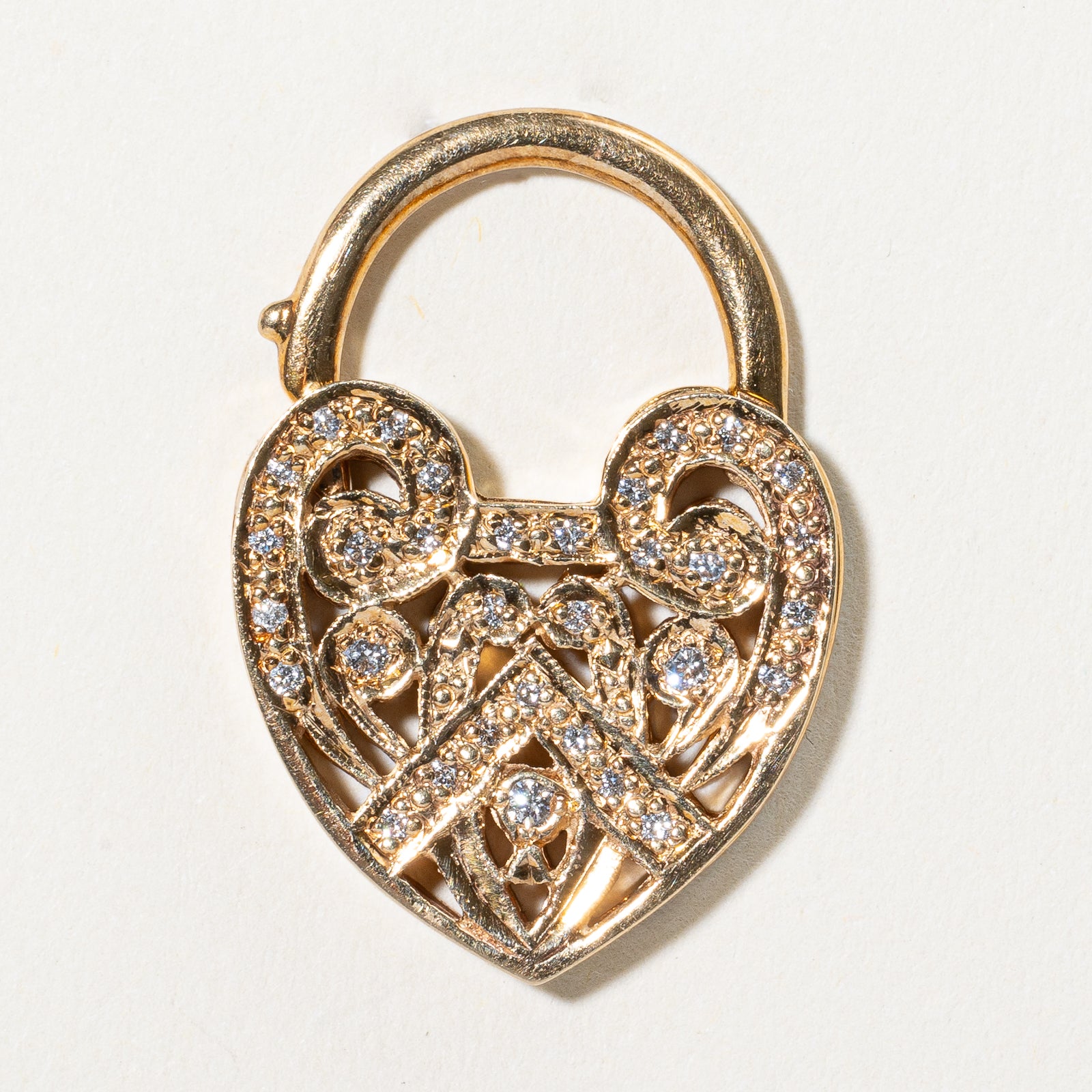 Diamond Heart Pendant | 0.24ctw |