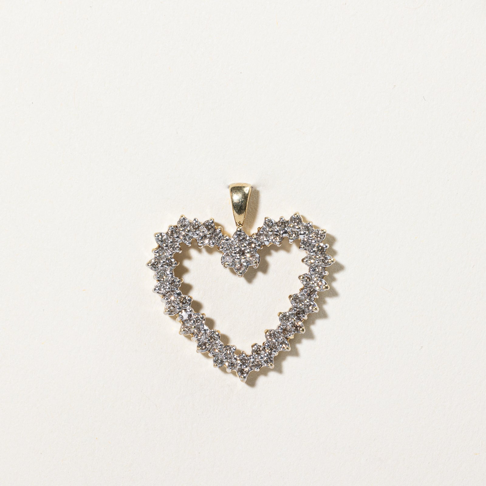 Diamond Heart Pendant | 0.95ctw |