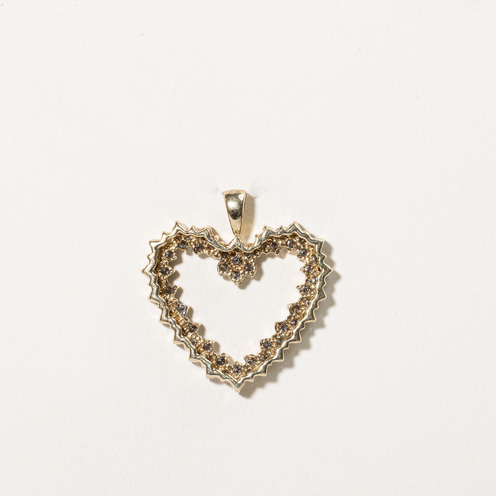 Diamond Heart Pendant | 0.95ctw |