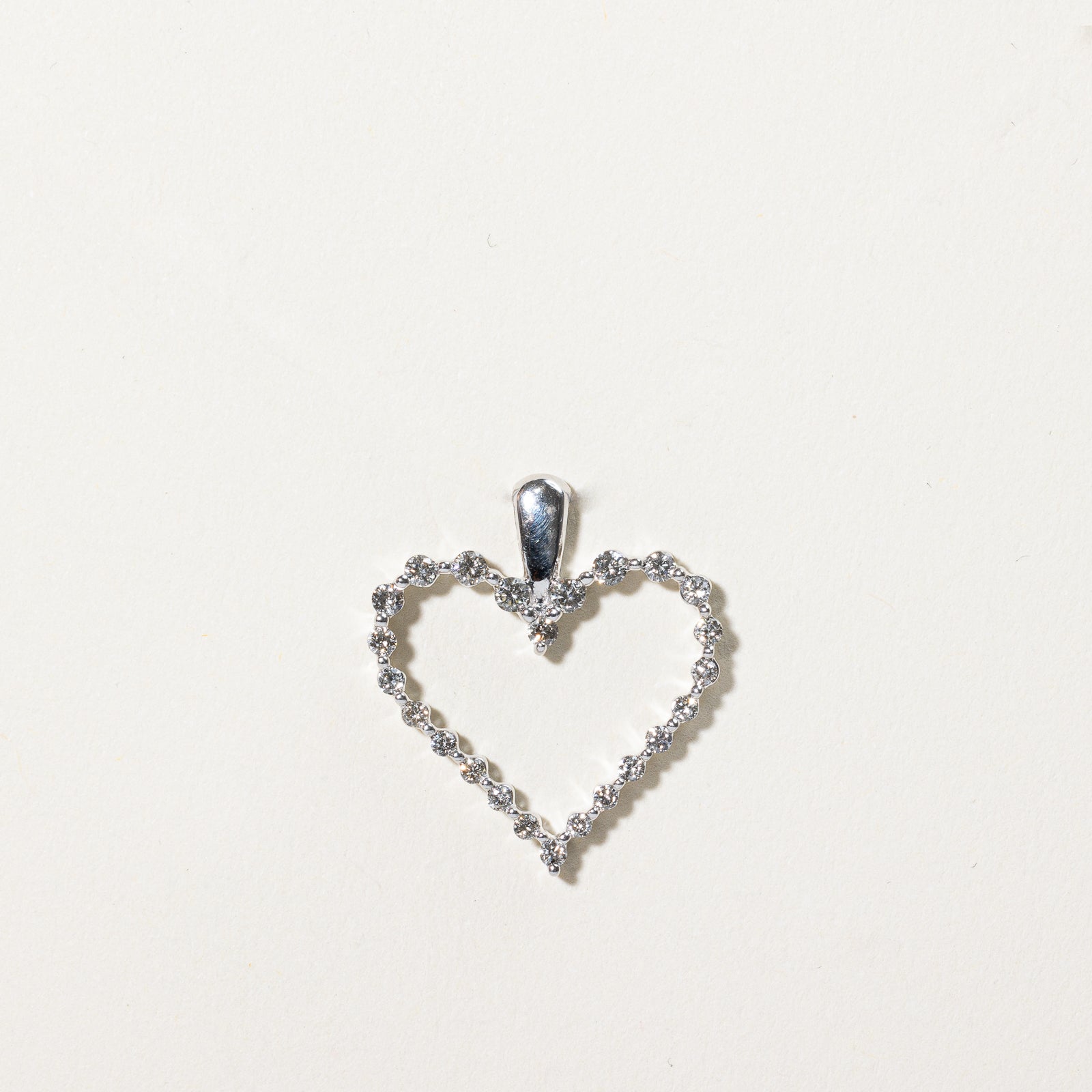 Diamond Heart Pendant | 0.44ctw |