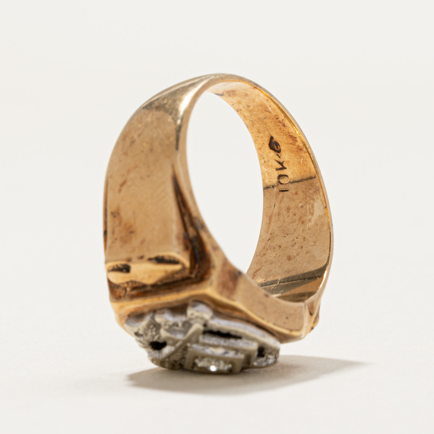 Single Stone Free Masons Ring | 0.11ct | SZ 9.75