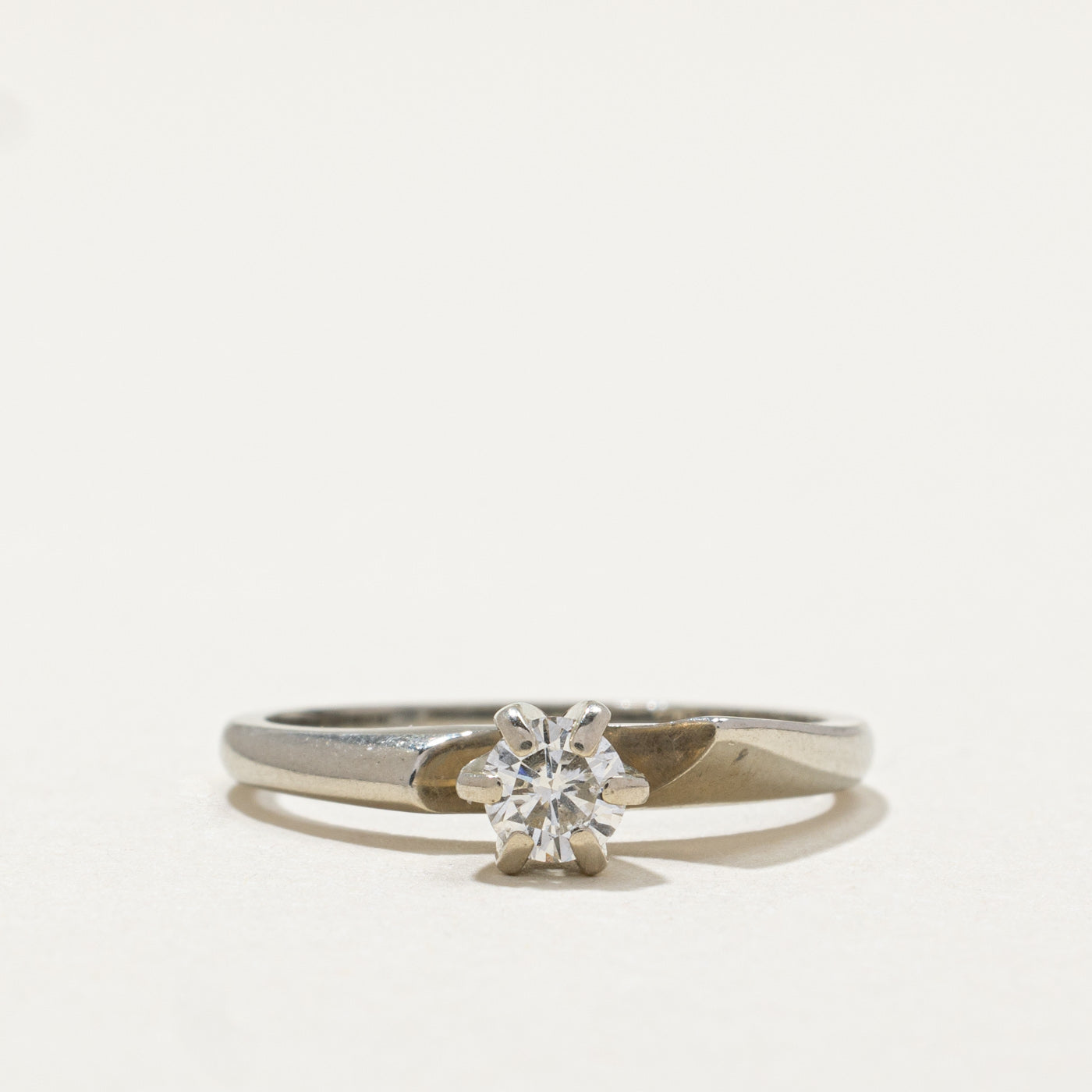 'Birks' Solitaire Diamond Ring | 0.24ct | SZ 5.25