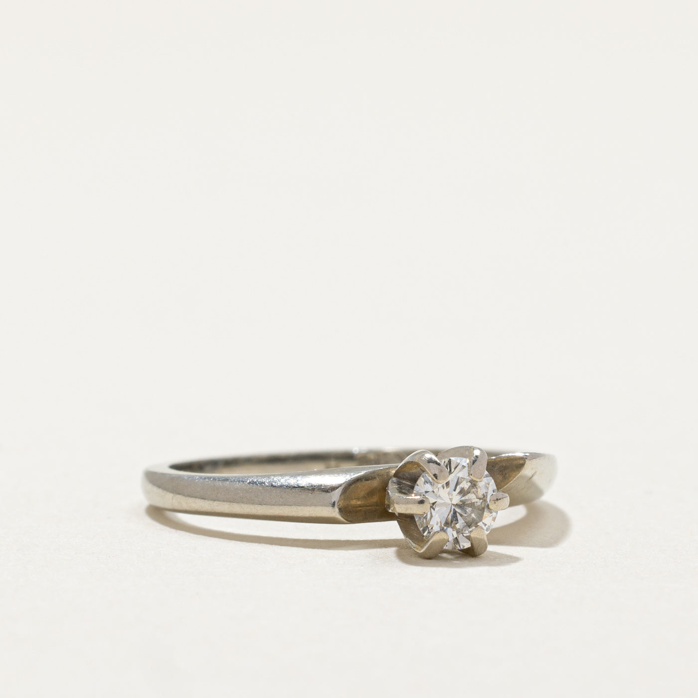 'Birks' Solitaire Diamond Ring | 0.24ct | SZ 5.25