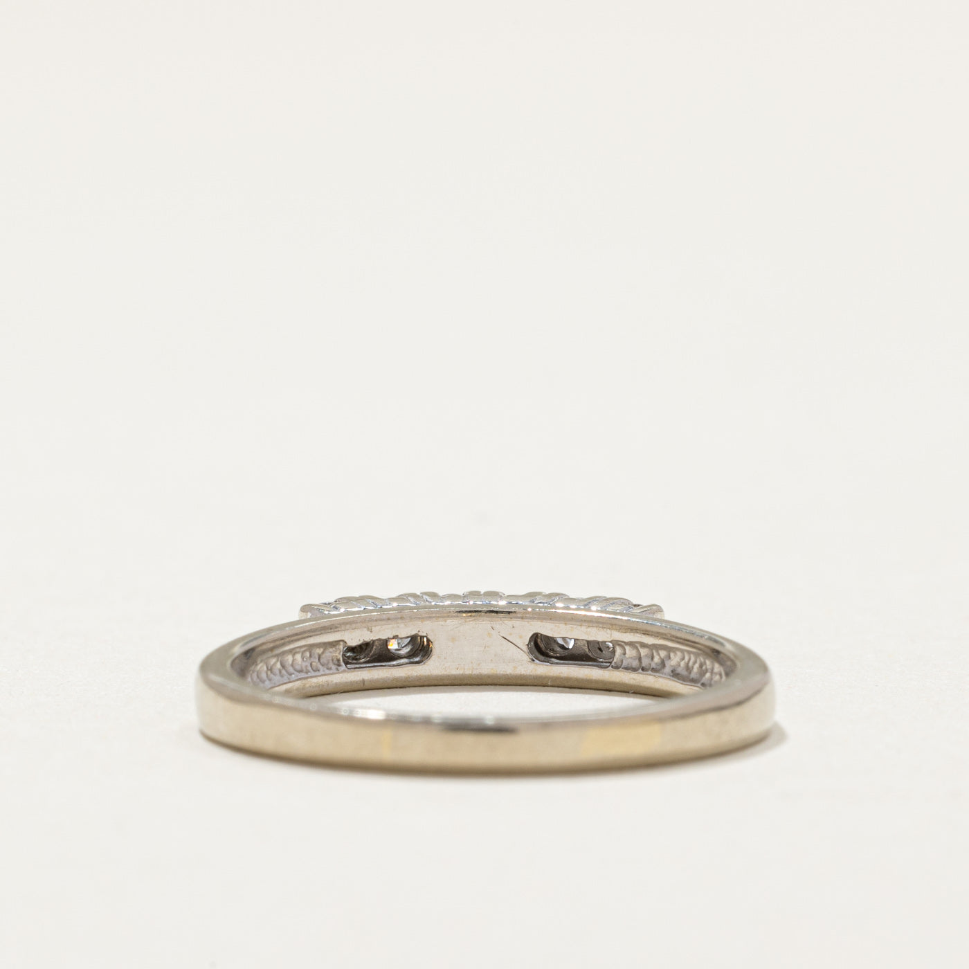 Semi Eternity Wedding Ring | 0.24ctw | SZ 6.5