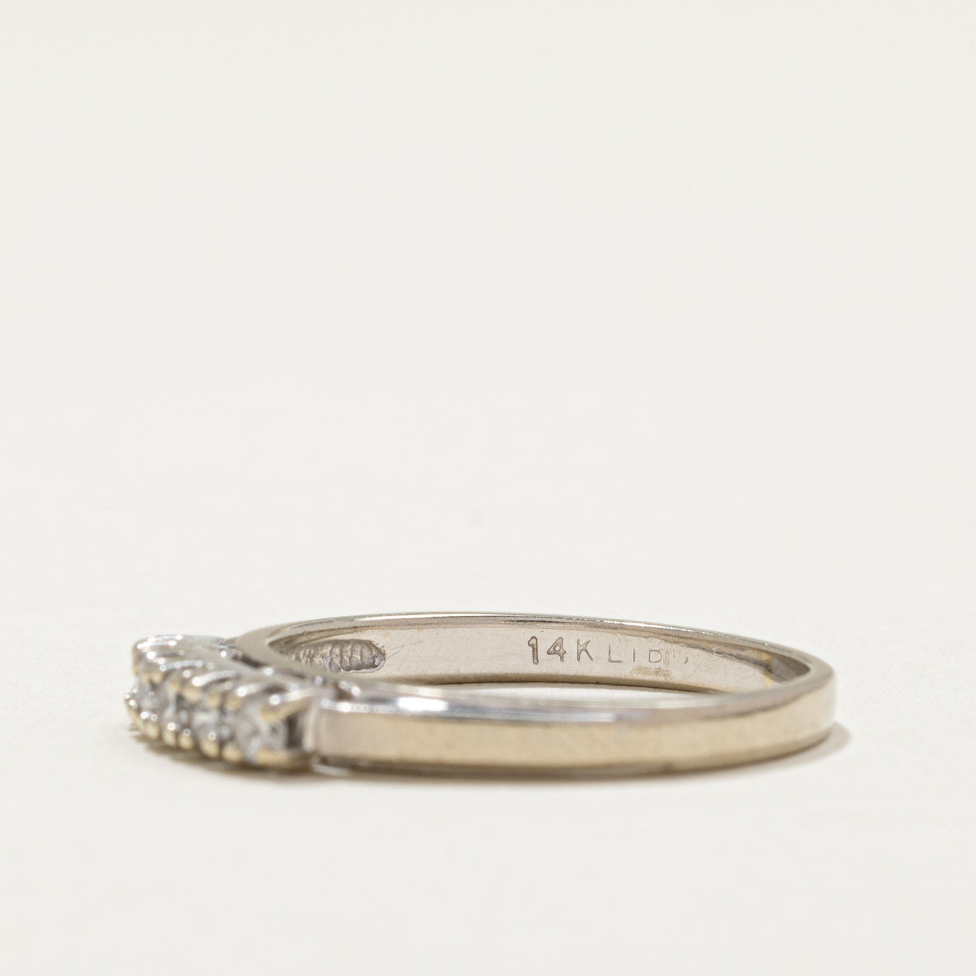 Semi Eternity Wedding Ring | 0.24ctw | SZ 6.5