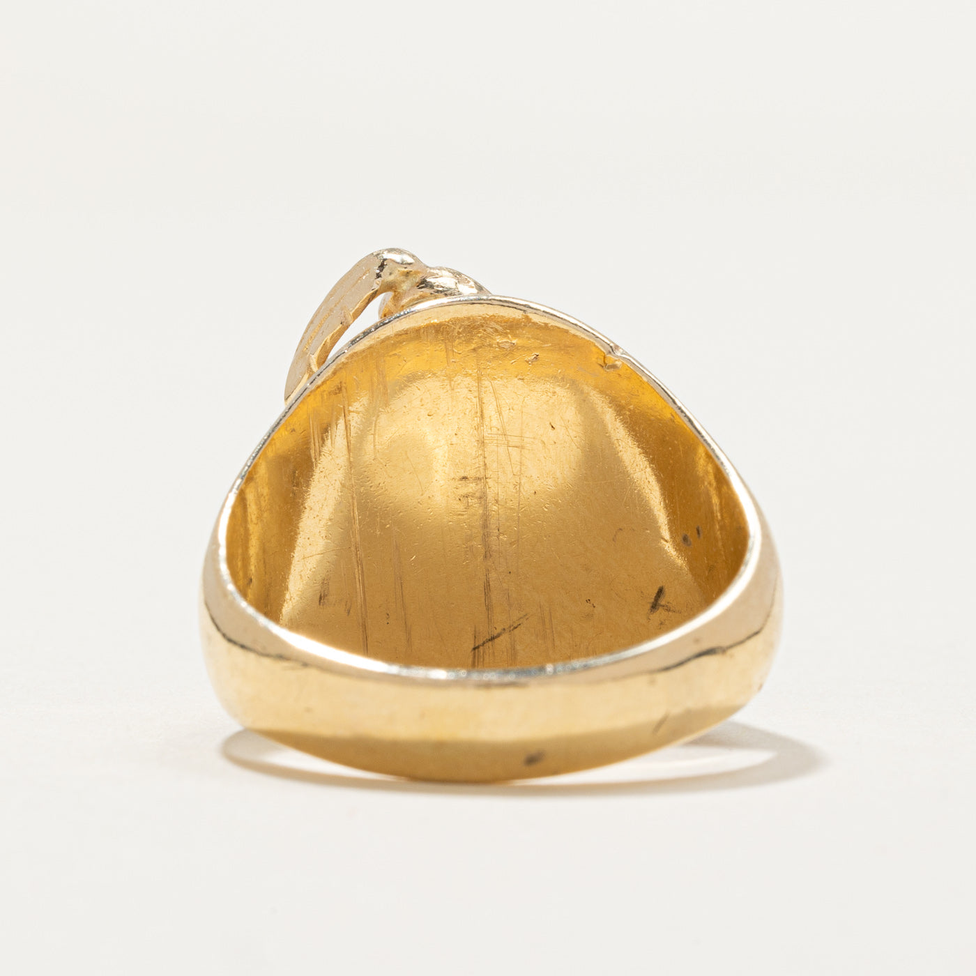 14K Diamond Signet Ring | 0.10ct | SZ 11