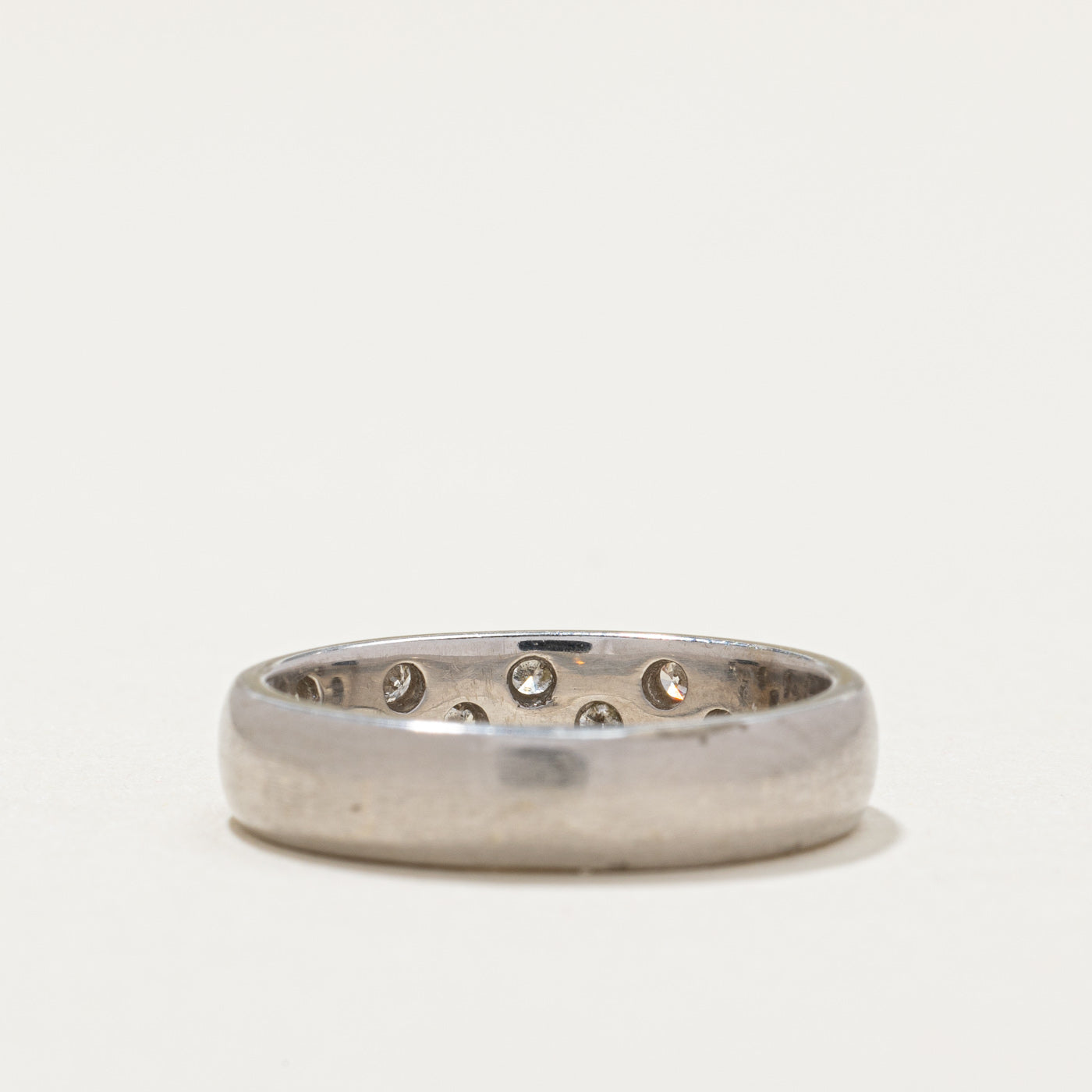 Scattered Flush Set Diamond Band | 0.16ctw | SZ 5.25