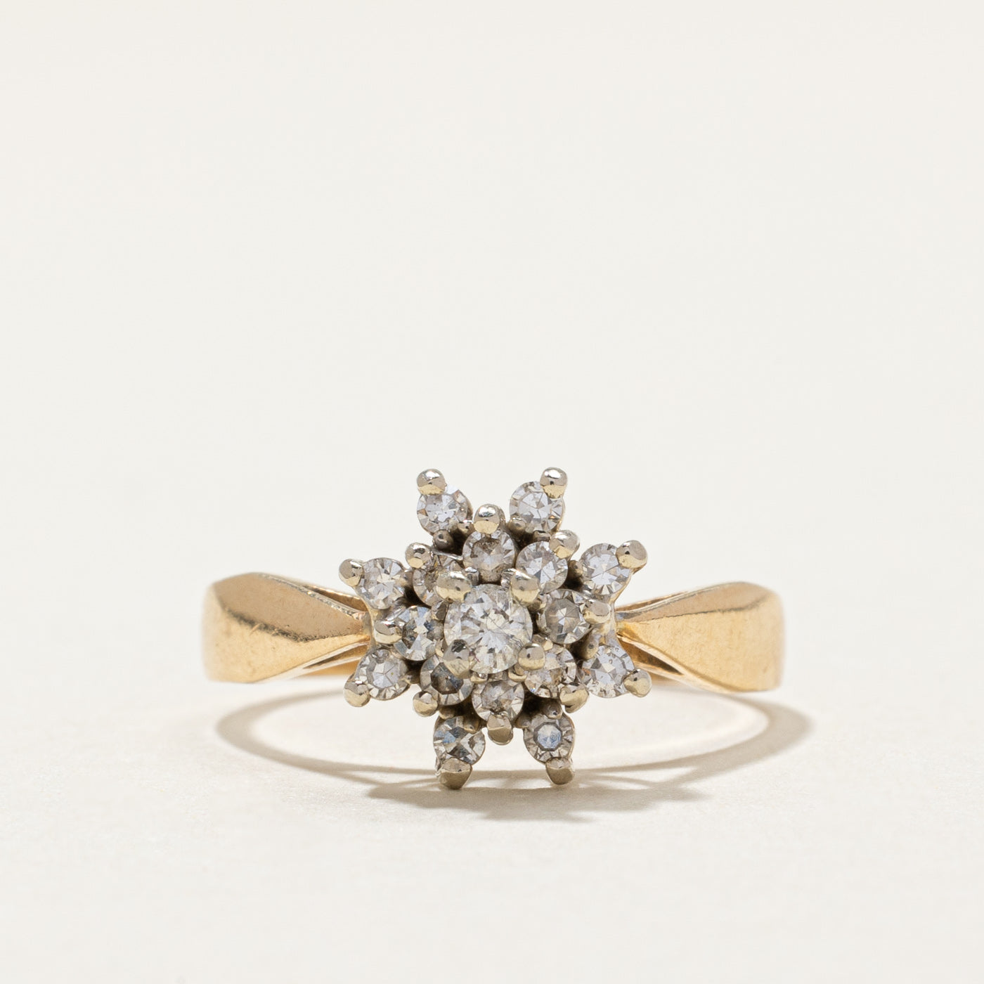 Diamond Cluster Ring | 0.30ctw | SZ 5.5