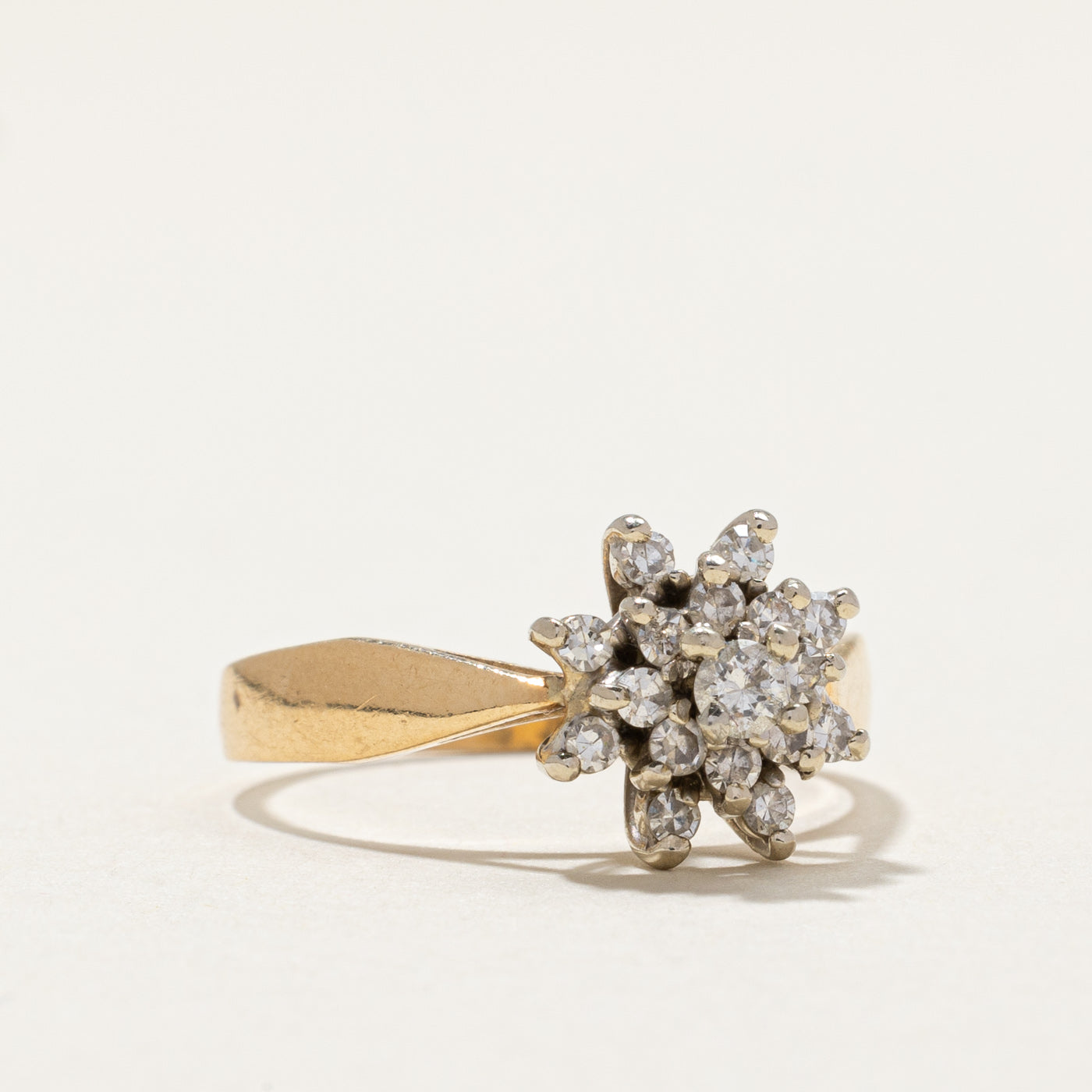 Diamond Cluster Ring | 0.30ctw | SZ 5.5