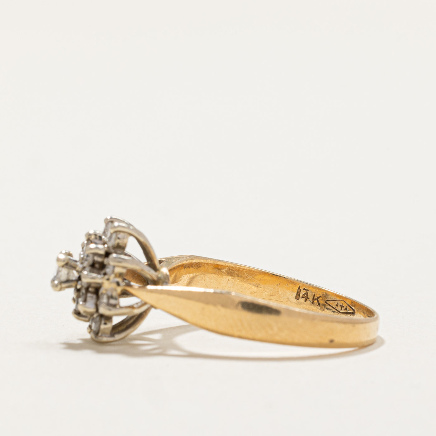 Diamond Cluster Ring | 0.30ctw | SZ 5.5