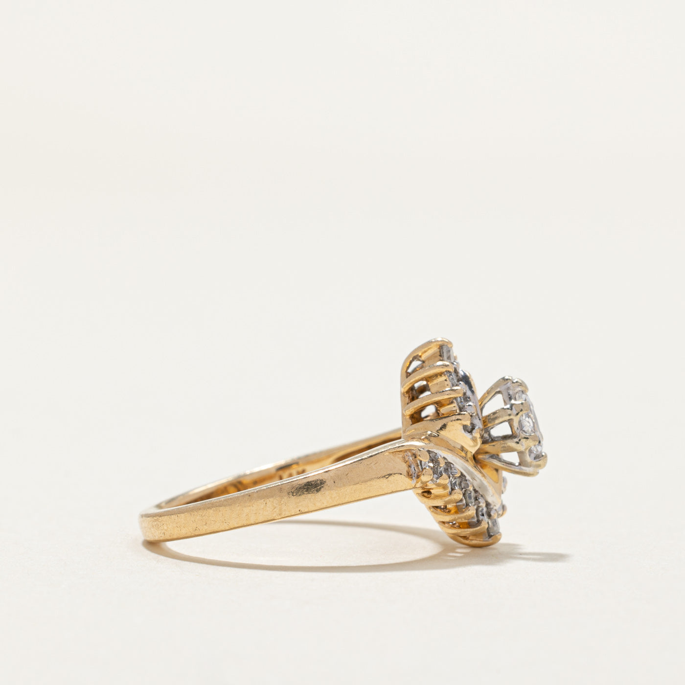 Marquise Cut Diamond Engagement Ring | 0.30ctw | SZ 6.75