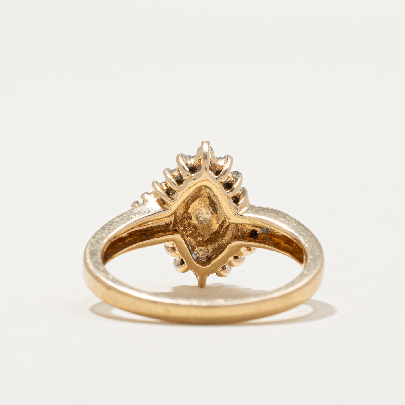 Marquise Cut Diamond Engagement Ring | 0.30ctw | SZ 6.75