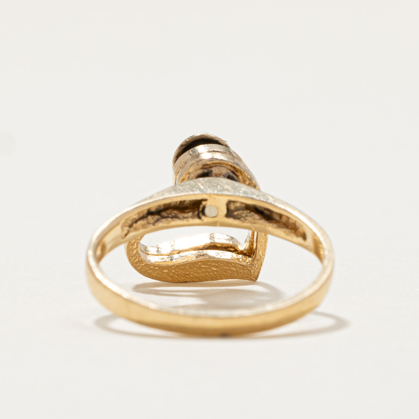 Spinning Hearts Diamond Ring | 0.02ctw | SZ 5.5