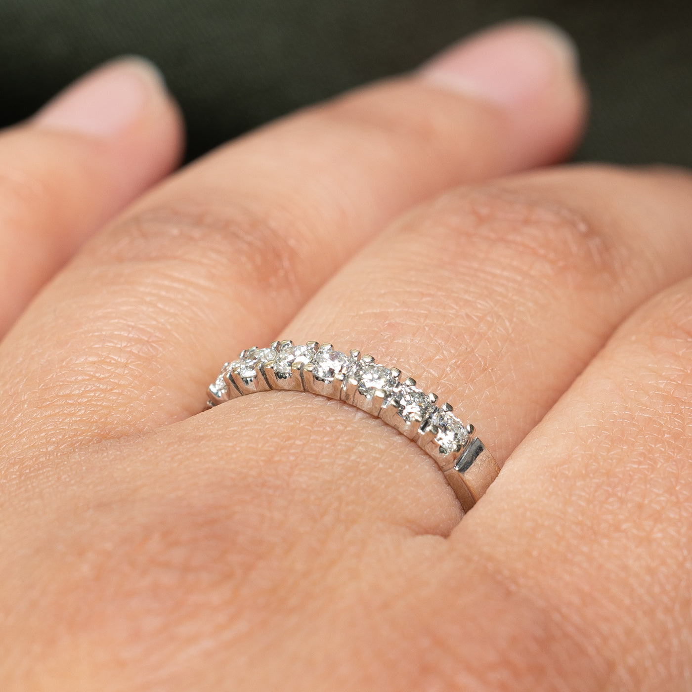 Semi Eternity Diamond Band | 0.47ctw | SZ 8.75