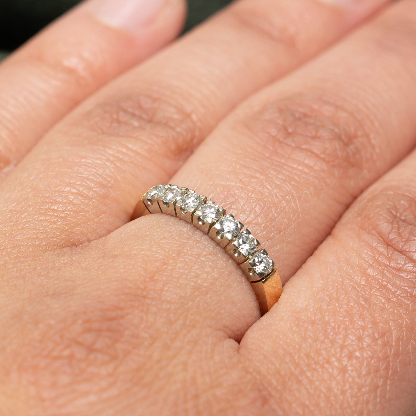 Diamond Semi Eternity Band | 0.43ctw | SZ 8.25