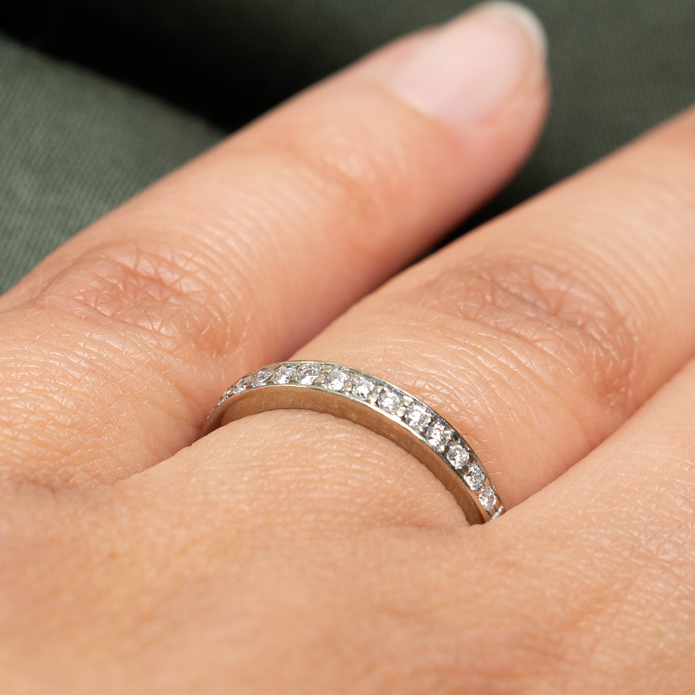Semi Eternity Diamond Band | 0.15ctw | SZ 7