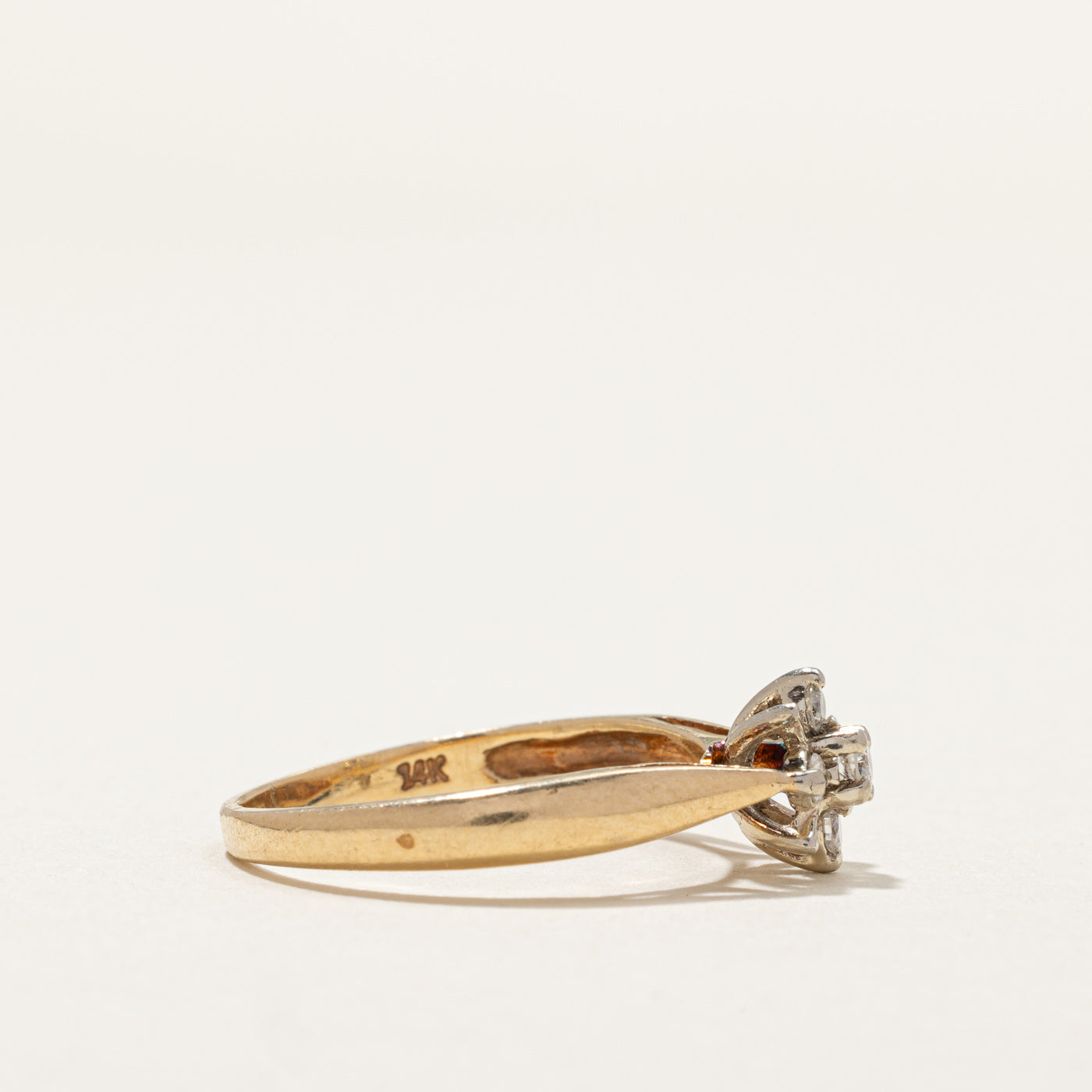 Diamond Cluster Ring | 0.13ctw | SZ 7.25