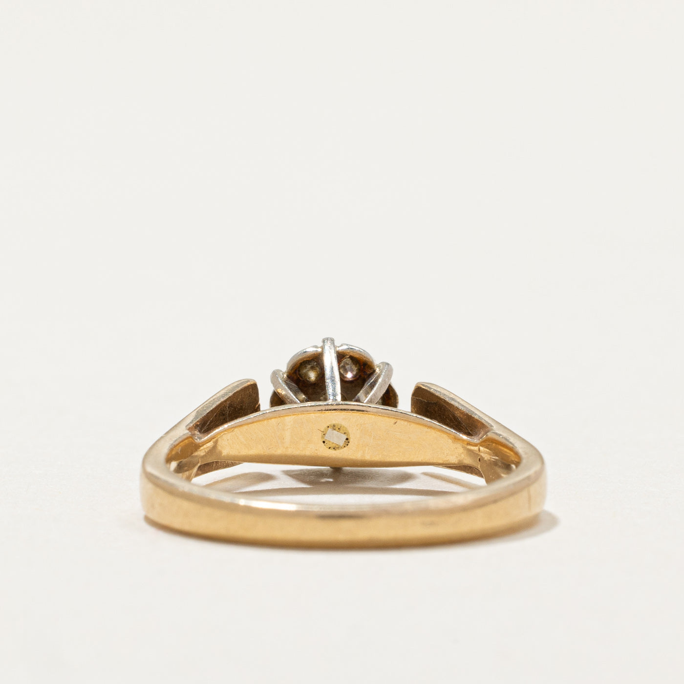 High Set Diamond Cluster Ring | 0.12ctw | SZ 3.75