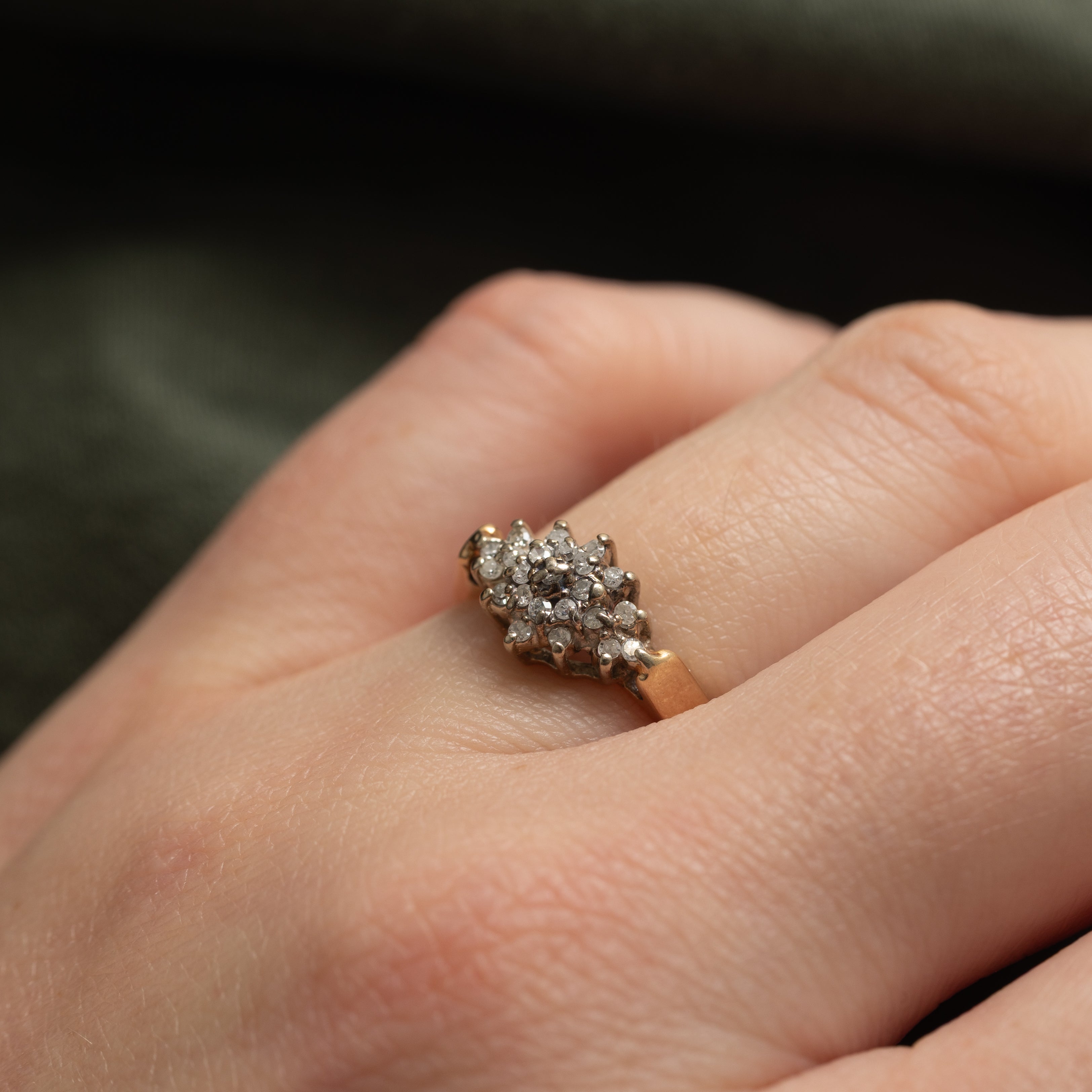 Diamond Cluster Ring | 0.72ctw | SZ 5.75 |