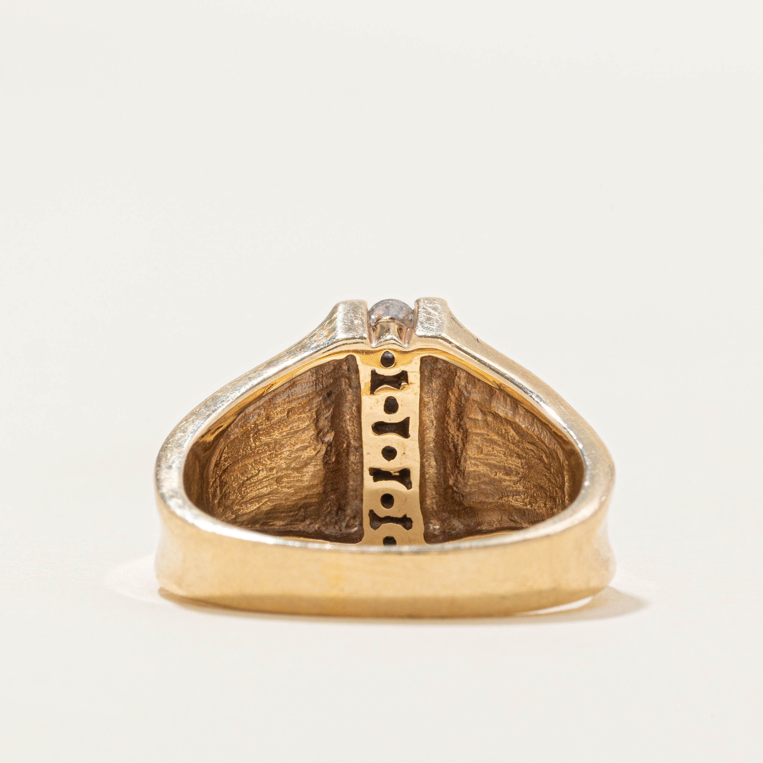 Five Stone Diamond Column Ring | 0.25ctw | SZ 5.5