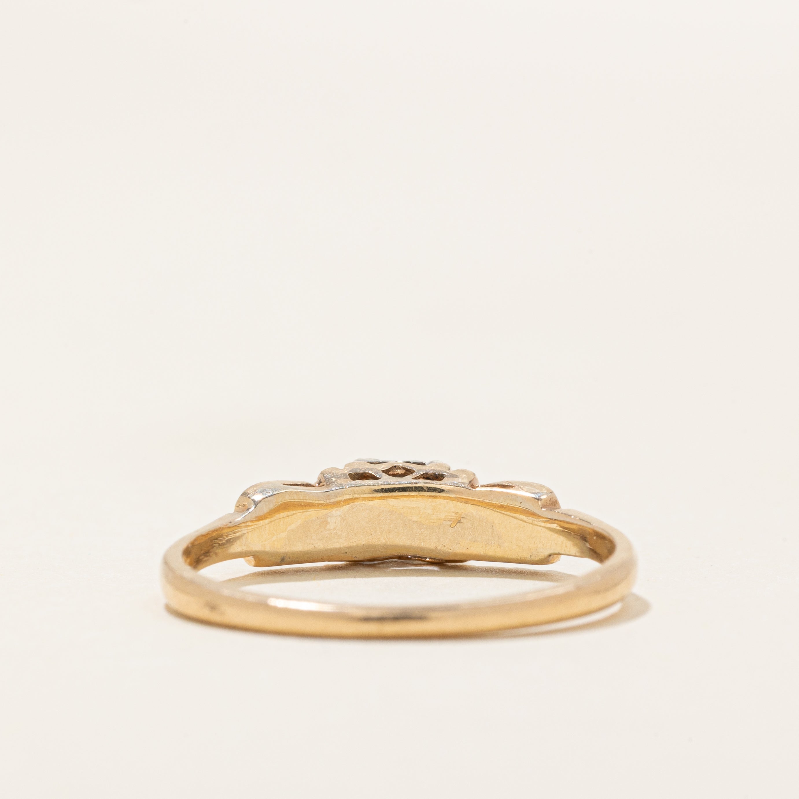 Illusion Set Diamond Ring | 0.14ctw | SZ 8.0 |