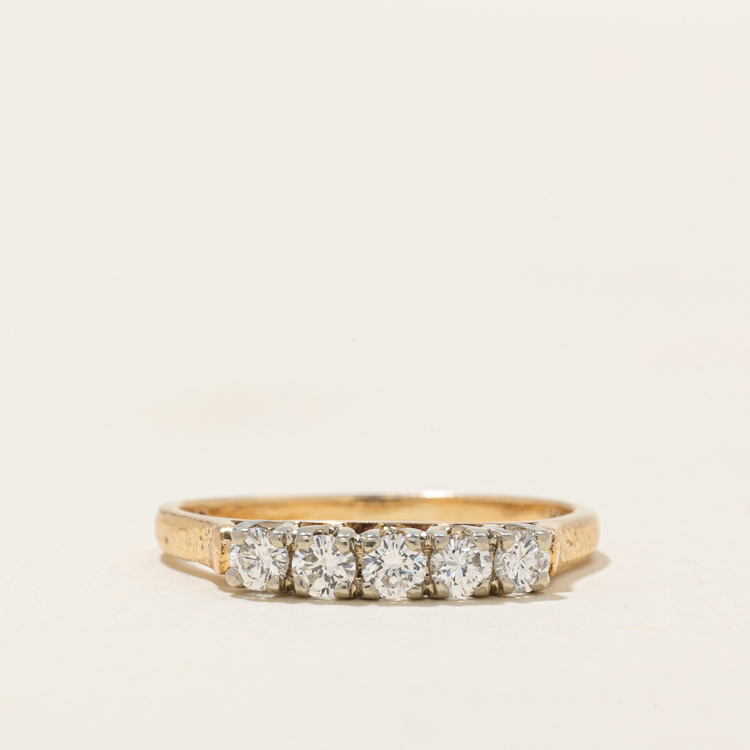 'Birks’ Five Stone Diamond Band | 0.3ctw | SZ 6.0 |