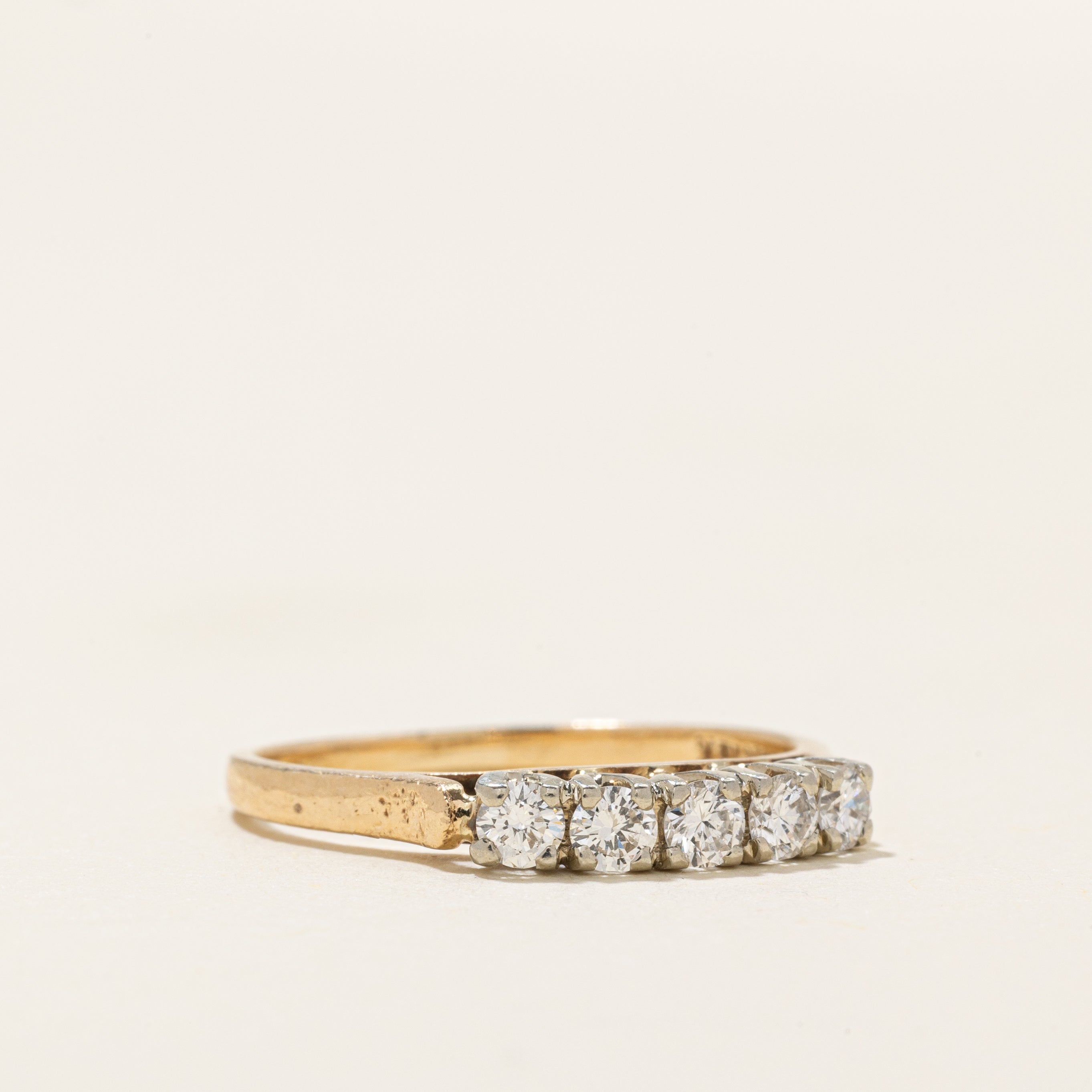 'Birks’ Five Stone Diamond Band | 0.3ctw | SZ 6.0 |