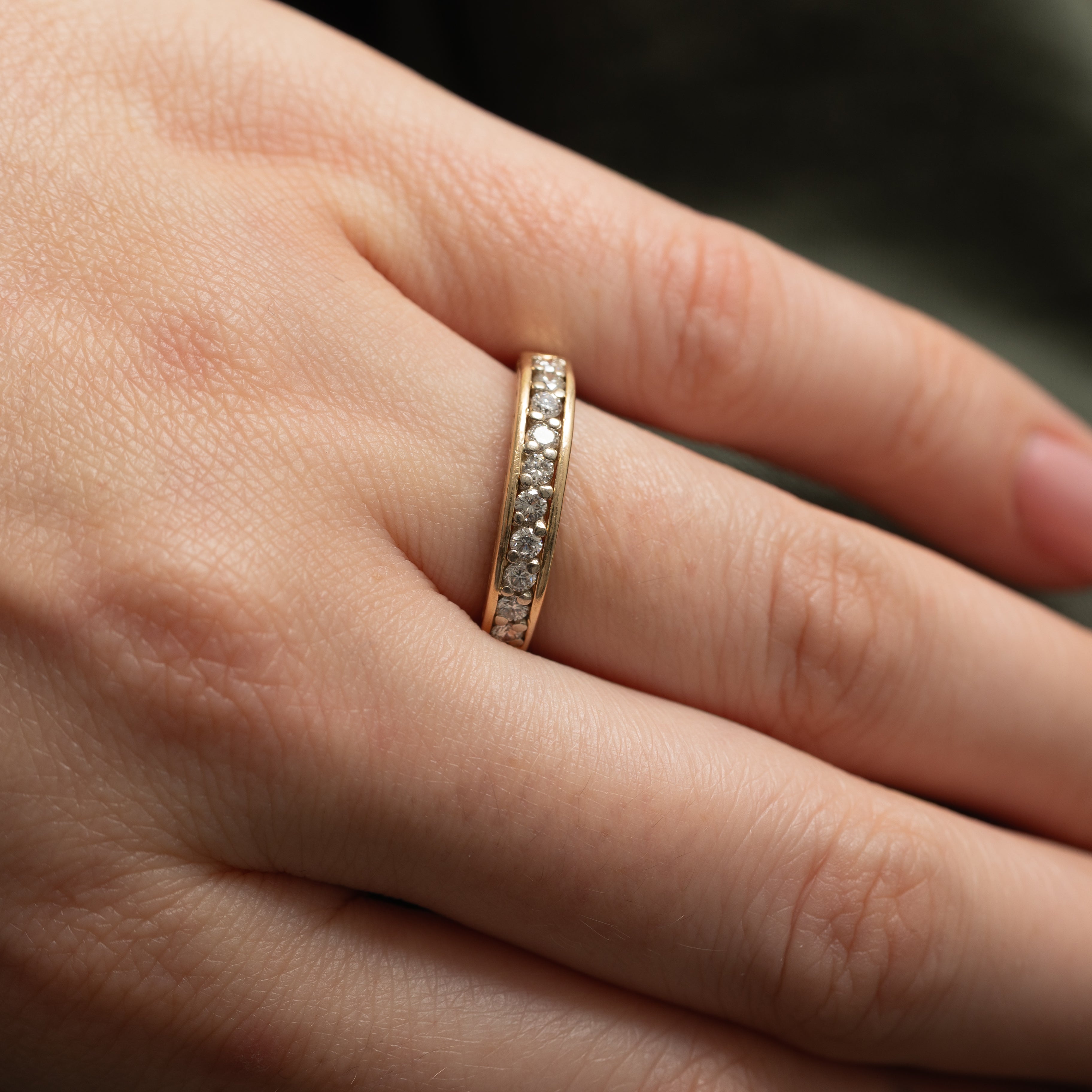 Semi Eternity Diamond Band | 0.3ctw | SZ 7.0 |