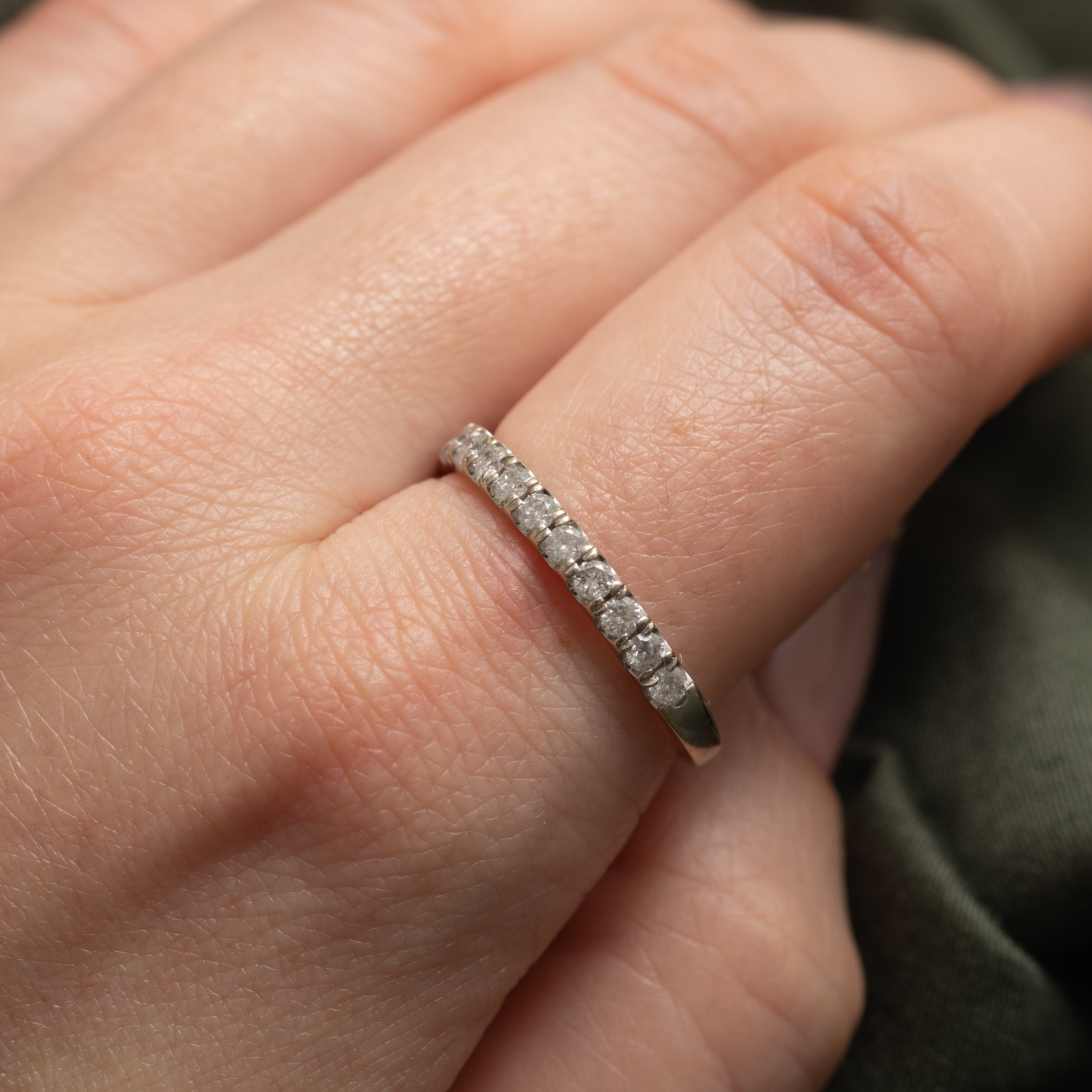 Semi Eternity Diamond Band | 0.5ctw | SZ 9.75 |